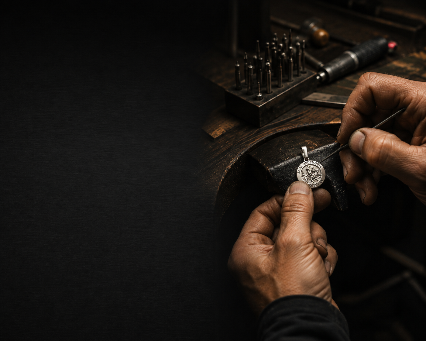 Handmade jewelry craftsmanship at Messages in Metal